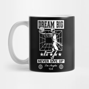 Skull Basketball Vintage Tattoo Mug